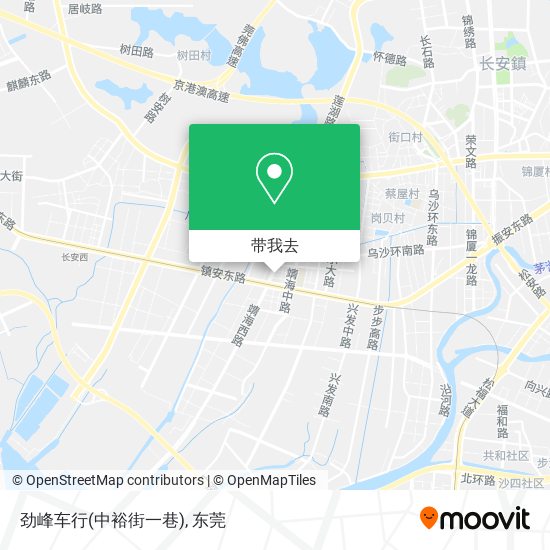 劲峰车行(中裕街一巷)地图