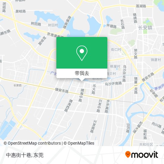 中惠街十巷地图