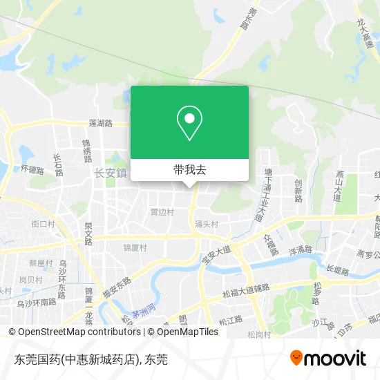 东莞国药(中惠新城药店)地图