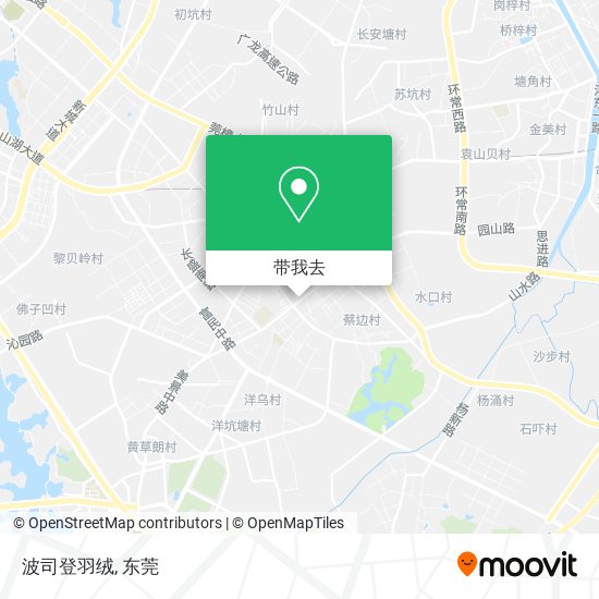 波司登羽绒地图