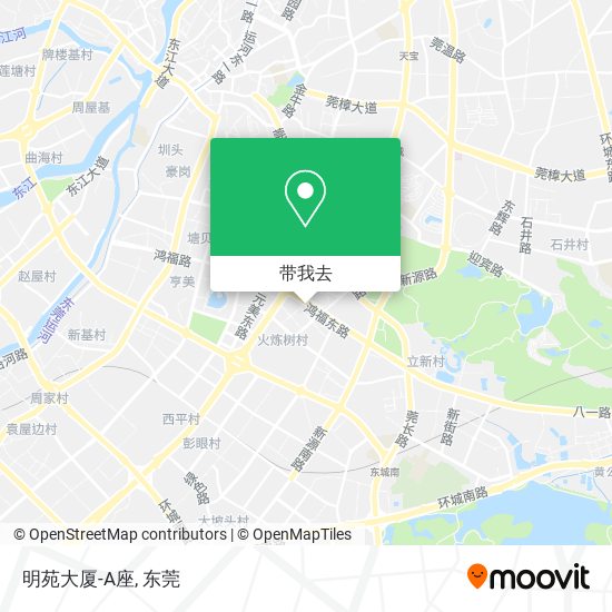 明苑大厦-A座地图