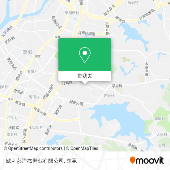 欧莉莎海杰鞋业有限公司地图