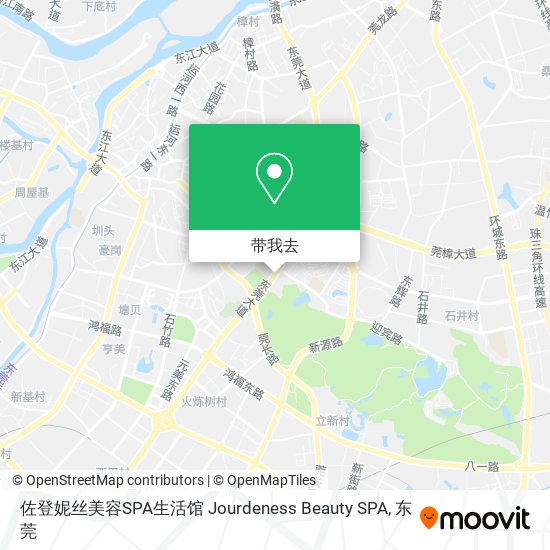 佐登妮丝美容SPA生活馆 Jourdeness Beauty SPA地图