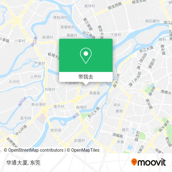 华通大厦地图