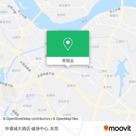 华通城大酒店-健身中心地图