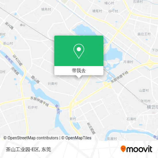 茶山工业园-E区地图