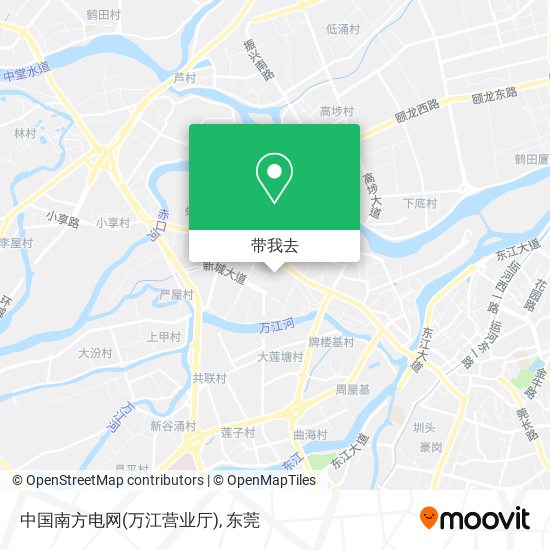 中国南方电网(万江营业厅)地图