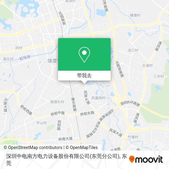 深圳中电南方电力设备股份有限公司(东莞分公司)地图