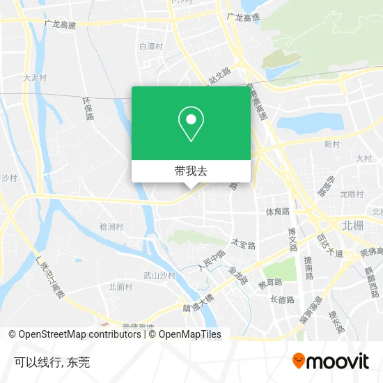可以线行地图