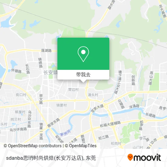 sdanba思玬时尚烘焙(长安万达店)地图