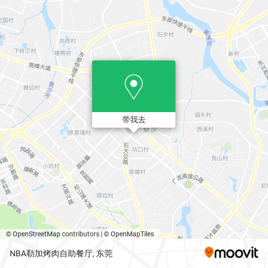 NBA勒加烤肉自助餐厅地图