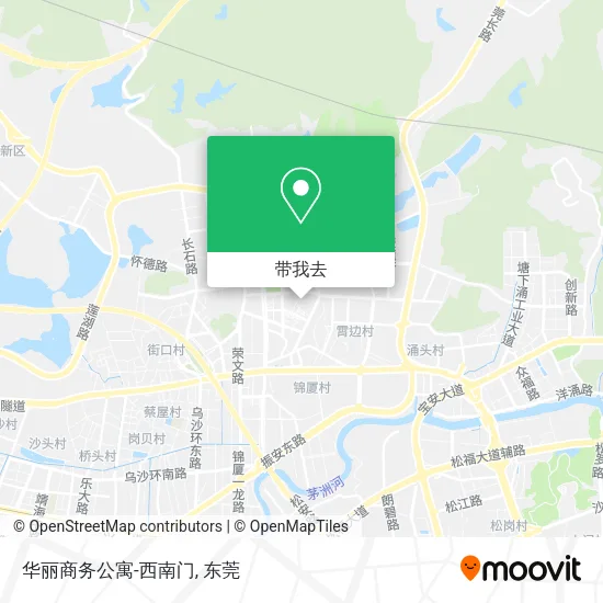 华丽商务公寓-西南门地图