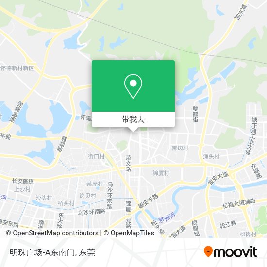 明珠广场-A东南门地图