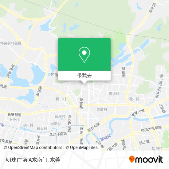 明珠广场-A东南门地图