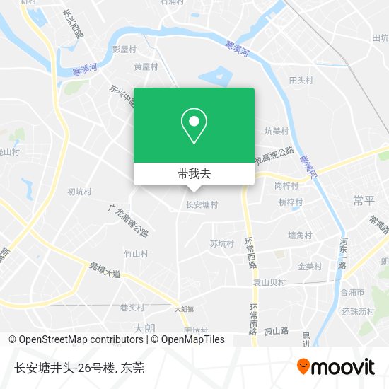长安塘井头-26号楼地图