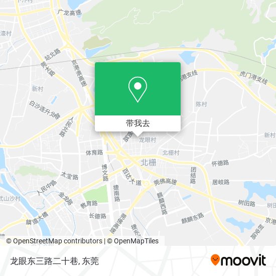 龙眼东三路二十巷地图