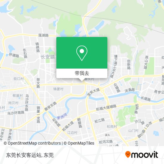 东莞长安客运站地图