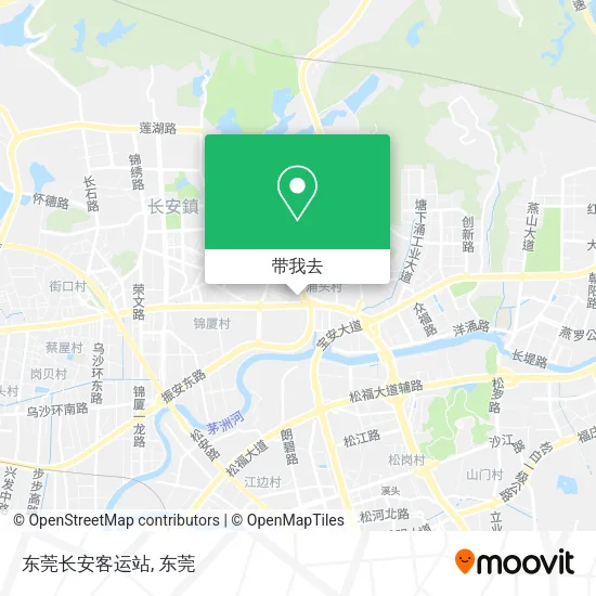 东莞长安客运站地图