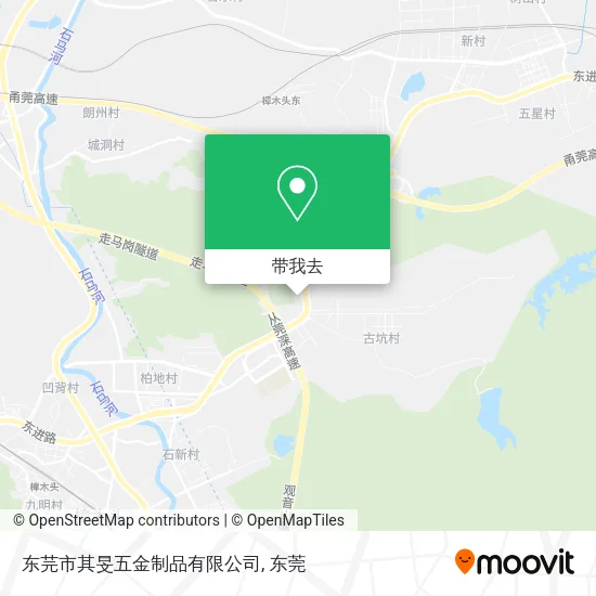东芫市其旻五金制品有限公司地图