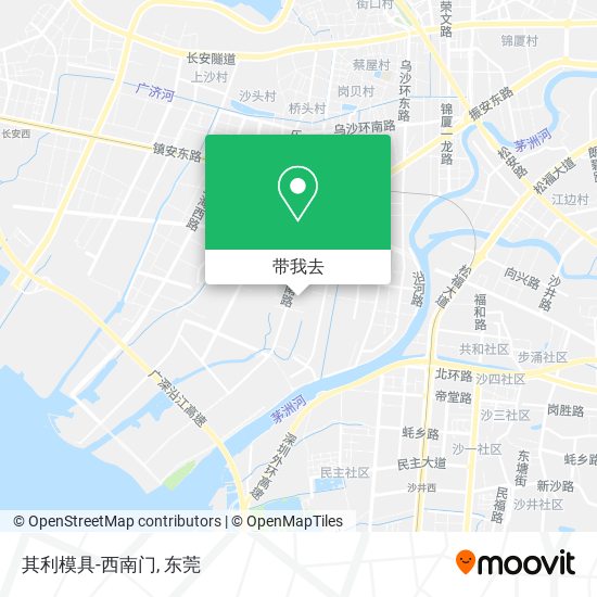 其利模具-西南门地图