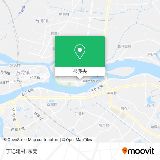 丁记建材地图