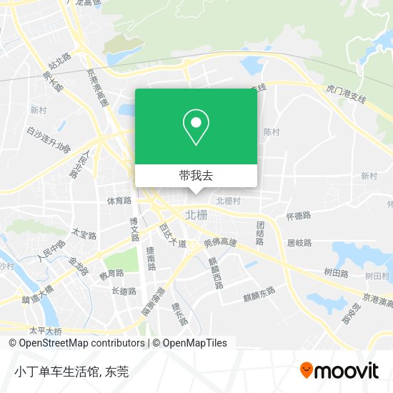 小丁单车生活馆地图