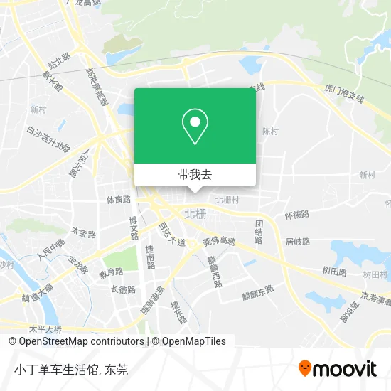 小丁单车生活馆地图
