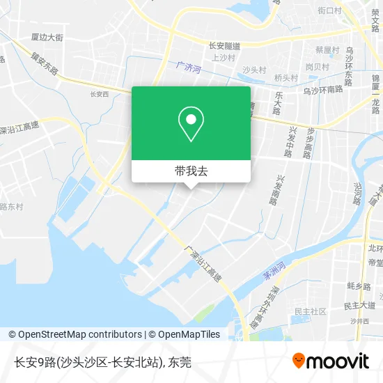 长安9路(沙头沙区-长安北站)地图