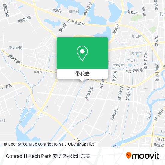 Conrad Hi-tech Park 安力科技园地图