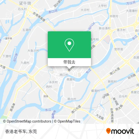 香港老爷车地图