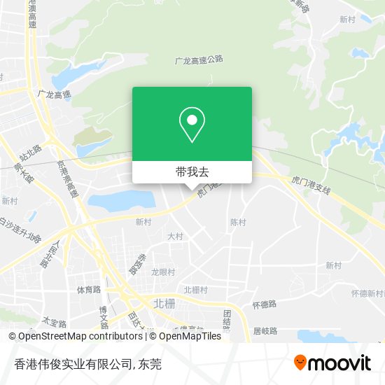 香港伟俊实业有限公司地图
