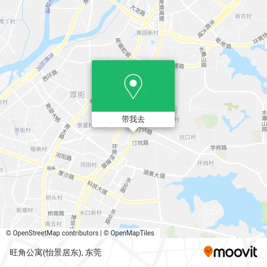 旺角公寓(怡景居东)地图