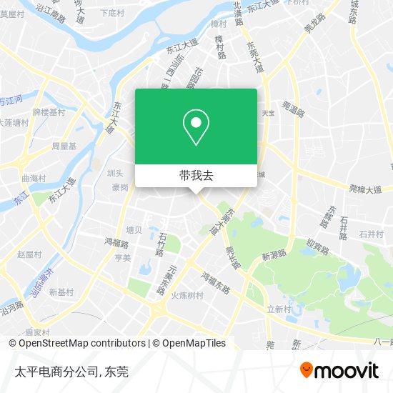 太平电商分公司地图