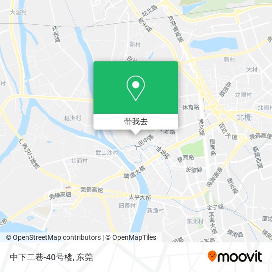 中下二巷-40号楼地图