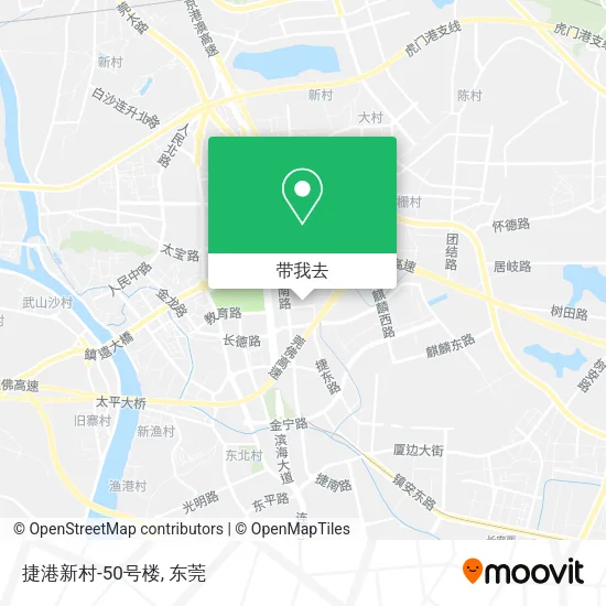 捷港新村-50号楼地图