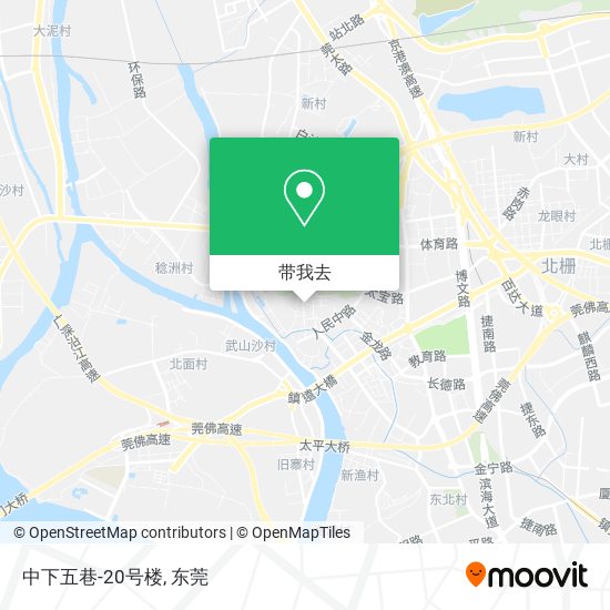中下五巷-20号楼地图