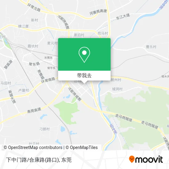 下中门路/合康路(路口)地图