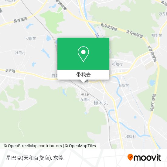 星巴克(天和百货店)地图