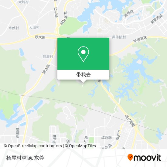 杨屋村林场地图