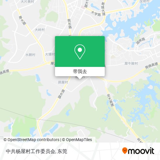 中共杨屋村工作委员会地图