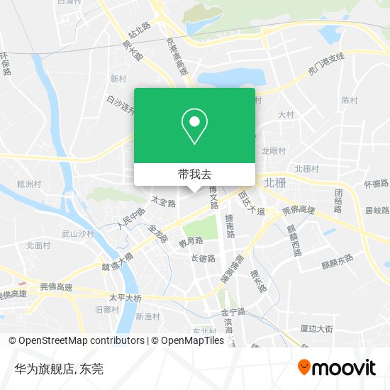 华为旗舰店地图