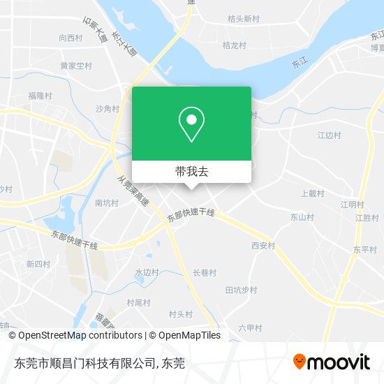 东莞市顺昌门科技有限公司地图