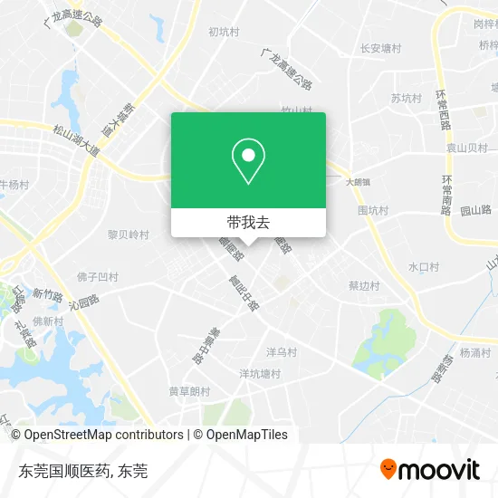 东莞国顺医药地图
