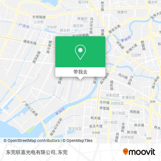 东莞联嘉光电有限公司地图