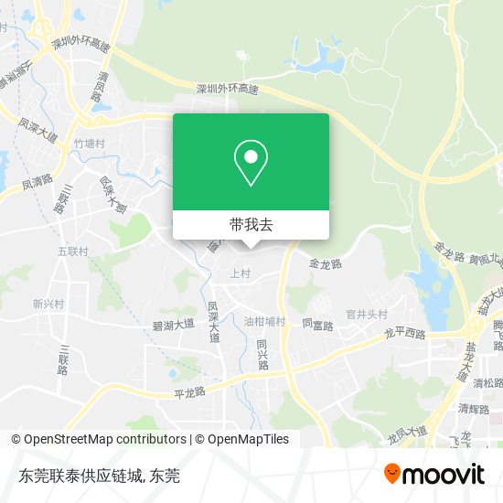 东莞联泰供应链城地图
