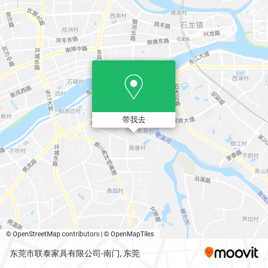 东莞市联泰家具有限公司-南门地图