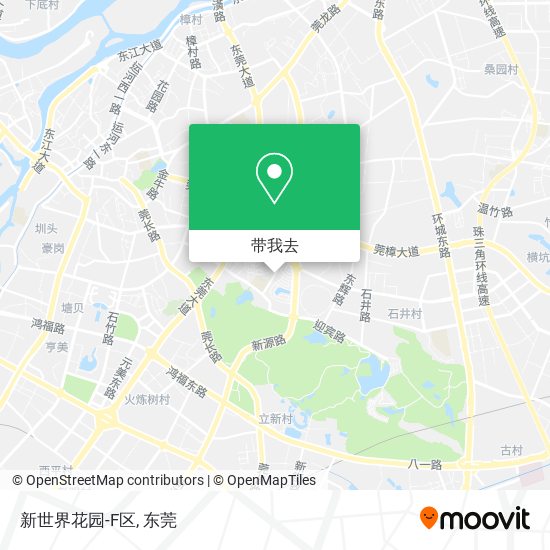 新世界花园-F区地图