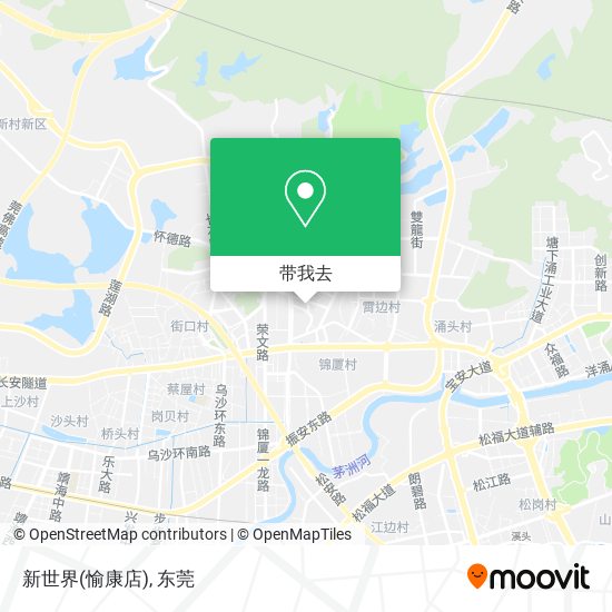 新世界(愉康店)地图