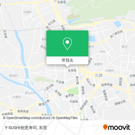 Y-SUSHI创意寿司地图