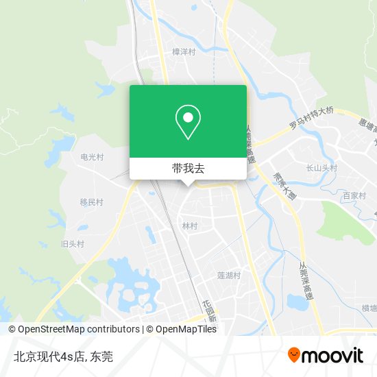 北京现代4s店地图